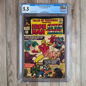 Tales of Suspense #67 CGC 5.5 Red Skull and Hitler appearance (cert 5014)