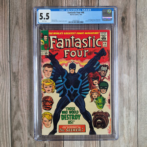 Fantastic Four #46 CGC 5.5 WP 2nd team appearance of the Inhumans (cert 5002)