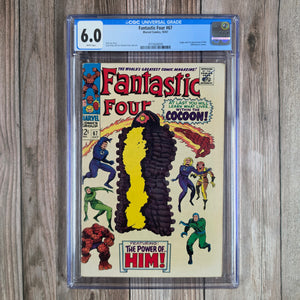 Fantastic Four #67 CGC 6.0 WP 1st cameo appearance and origin of HIM, later known as Adam Warlock (cert 6016)