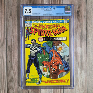 Amazing Spider-Man #129 CGC 7.5 1st appearance of the Punisher (cert 9003)
