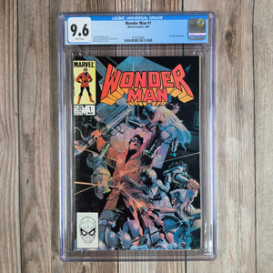 Wonder Man #1 CGC 9.6 WP First solo titled issue featuring Wonder Man (cert 7001)