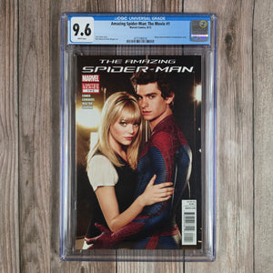 Amazing Spider-Man: The Movie #1 CGC 9.6 WP Two-issue comic book inspired by the 2012 Amazing Spider-Man movie (cert 6018)