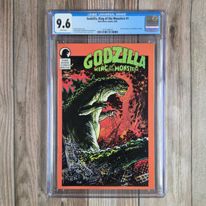 Godzilla, King of the Monsters #1 CGC 9.6 WP Illustrations by Alan Moore, Charles Vess, Keith Giffen, Steve Bissette (cert 6019)