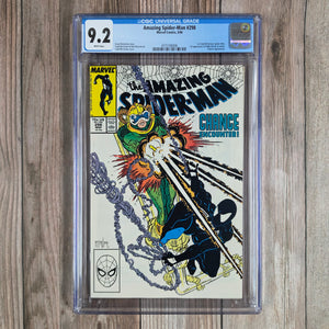 Amazing Spider-Man #298 CGC 9.2 WP 1st cameo appearance of Venom, creeping over Eddie Brock's hands (cert 6006)