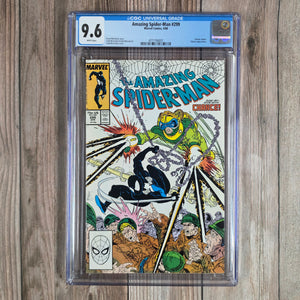 Amazing Spider-Man #299 CGC 9.6 WP 2nd cameo appearance of Venom (cert 6007)
