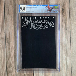 Amazing Spider-Man #v2 #36 CGC 9.8 September 11th, 2001 tribute issue depicting various Marvel teams and characters working alongside emergency services as New York native, Spider-Man narrates the experience (cert 9001)