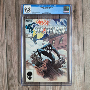 Web of Spider-Man #1 CGC 9.8 WP Third ongoing Spider-Man series (cert 9013)
