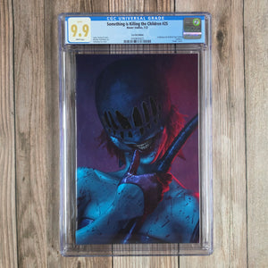 Something is Killing the Children #25 CGC 9.9 Lee Foil Edition, Variant cover art by Jeehyung Lee featuring Cutter (cert 3022)
