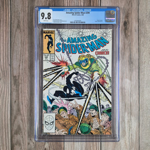 Amazing Spider-Man #299 CGC 9.8 WP 2nd cameo appearance of Venom (cert 5001)