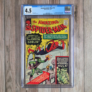 Amazing Spider-Man #14 CGC 4.5 1st appearance of the Green Goblin (Cert 0007)