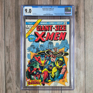 Giant-Size X-Men #1 CGC 9.0 1st Appearance of Storm, Nightcrawler, Colossus and Thunderbird, 3rd Appearance of Wolverine (Cert 3001)