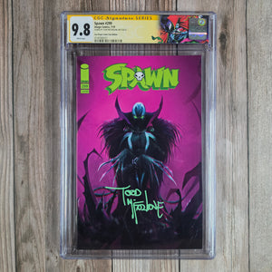 Spawn #299 CGC 9.8 WP Custom Label  SS Signed by Todd McFarlane San Diego Comic-Con Edition Limited to 500 copies (Cert 8007)