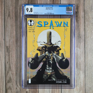Spawn #175 CGC 9.8 WP 2nd Appearance of Gunslinger Spawn, LOW PRINT (Cert 3009)