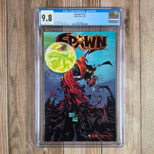 Spawn #119 CGC 9.8 WP 1st team appearance of a Hellspawn Army LOW PRINT RUN (Cert 8011)