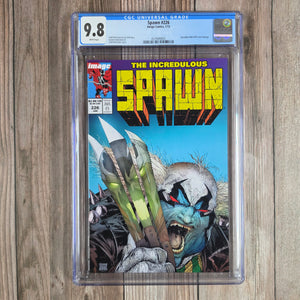 Spawn #226 CGC 9.8 WP Incredible Hulk #340 Cover Homage LOW PRINT RUN (Cert 9001)