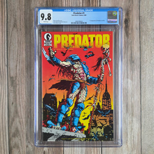 Predator #1 CGC 9.8 WP 1st Appearance of Predator in Comics (Cert 9005)