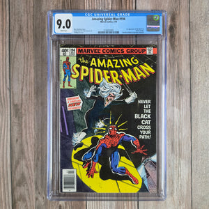 Amazing Spider-Man #194 CGC 9.0 WP 1st Appearance of the Black Cat NEWSSTAND EDITION (Cert 7002)