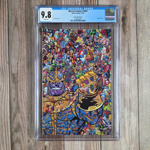 Marvel Comics #1001 CGC 9.8 Garcin Variant Cover, "Virgin" Cover (cert 3001)