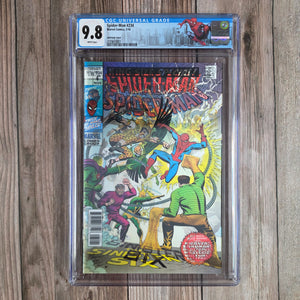 Spider-Man #234 CGC 9.8 Lenticular Cover, 1st appearance of Iron Spider, the uncle of Miles Morales, previously thought to be dead (cert 8001)