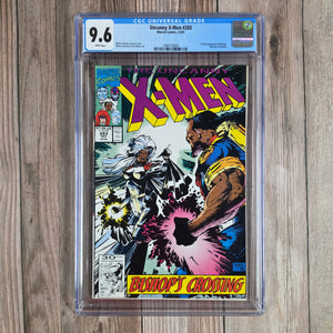 Uncanny X-Men #283 CGC 9.6 1st full appearance of Bishop, a time-traveling mutant who can absorb and redistribute energy (cert 9008)