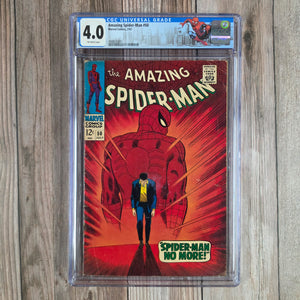 Amazing Spider-Man #50 CGC 4.0 1st appearance of the Kingpin, Wilson Fisk (cert 8001)