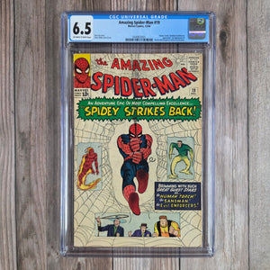 Amazing Spider-Man #19 CGC 6.5 1st appearance of Mac Gargan, becomes Scorpion in The Amazing Spider-Man #20 (cert 2021)