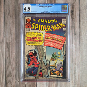 Amazing Spider-Man #18 CGC 4.5 1st appearance of Ned Leeds, later becomes the third Hobgoblin (cert 4004)