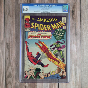 Amazing Spider-Man #17 CGC 6.0 2nd appearance of Green Goblin (cert 8001)