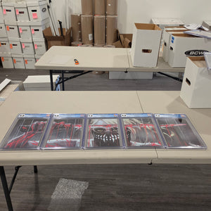 Something is Killing the Children #26 #27 #28 #29 #30 SET OF 5 SLABS ALL CGC 9.8 WP Ivan Tao Frankie's Comics Edition "Virgin" Cover CONNECTING COVERS (Cert 5015, 5017, 5018, 5019, 5020)