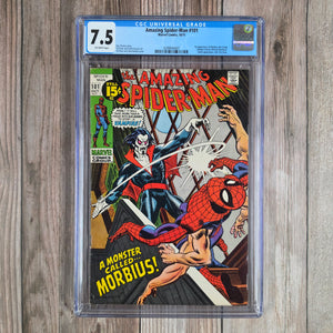 Amazing Spider-Man #101 CGC 7.5 1st appearance of Morbius the Living Vampire (Cert 4007)