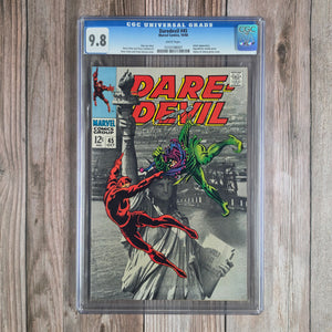 Daredevil #45 CGC 9.8 WP Jester appearance (cert 8007)