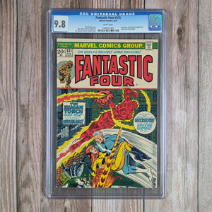 Fantastic Four #131 CGC 9.8 WP 1st cameo appearance of Omega the Ultimate Alpha, created by Maximus (cert 1007)