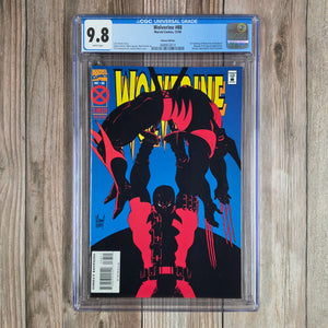 Wolverine #88 CGC 9.8 Deluxe Edition, First battle of Wolverine vs Deadpool (cert 3014)