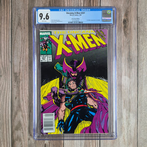 Uncanny X-Men #257 CGC 9.6 WP Newsstand Edition, 1st appearance of Psylocke as Lady Mandarin (cert 9018)