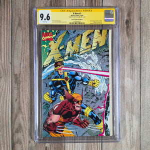 X-Men #1 CGC 9.6 SS Scott Williams, Special Collectors Edition, 1st team appearance of the X-Men Gold (team): Storm, Archangel, Colossus, Iceman and Jean Grey (cert 0024)