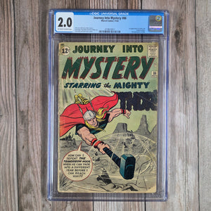 Journey Into Mystery #86 CGC 2.0 1st appearance of Tomorrow Man (cert 0011)