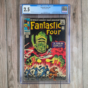 Fantastic Four #49 CGC 2.5 1st full appearance of Galactus (cert 0010)