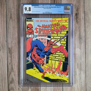 Official Marvel Index to the Amazing Spider-Man #5 CGC 9.8 WP Wraparound cover (cert 7024)