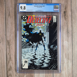Detective Comics #587 CGC 9.8 WP 1st appearance of the Corrosive Man, a hitman who obtained a lethal touch after a chemical accident (cert 7019)