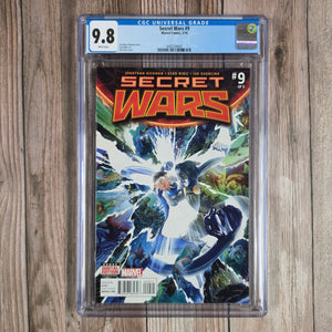 Secret Wars #9 CGC 9.8 Final issue of series (cert 9005)