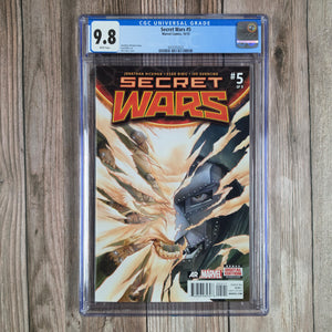 Secret Wars #5 CGC 9.8 Easter Egg in the first Deadpool & Wolverine trailer (cert 2022)