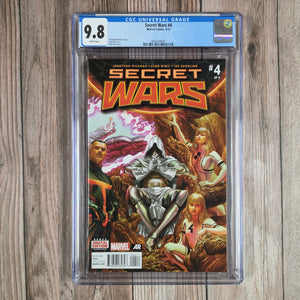 Secret Wars #4 CGC 9.8 Death of Cyclops (cert 8005)