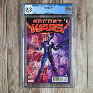 Secret Wars #3 CGC 9.8 Showcases Doom's Psychological depth (cert 8021)