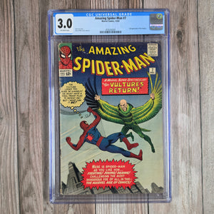Amazing Spider-Man #7 CGC 3.0 2nd appearance of Vulture (cert 2001)
