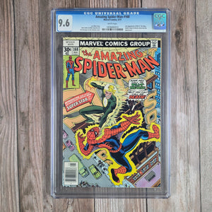 The Amazing Spider-Man #168 CGC 9.6 WP 2nd appearance of Will O' Wisp (cert 2013)