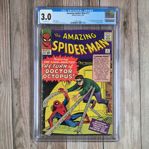Amazing Spider-Man #11 CGC 3.0 2nd appearance of Dr. Octopus (cert 4003)