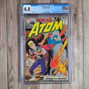 Showcase #35 CGC 4.0 2nd appearance of the Atom (cert 9023)