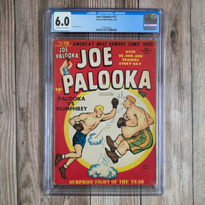 Joe Palooka #17 CGC 6.0 1st appearance of Little Max (cert 9005)