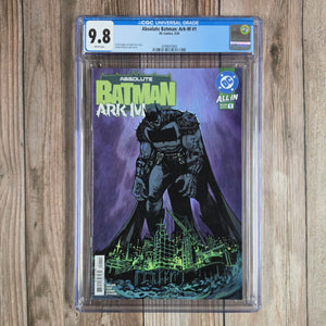 Absolute Batman: Ark-M #1 CGC 9.8 Origin of Ark-M, the Arkham of the Absolute Universe (cert 7003)