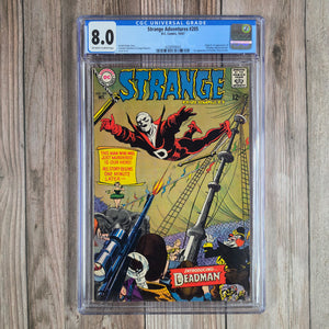 Strange Adventures #205 CGC 8.0 1st appearance and origin of Deadman, a ghost with the ability to possess the living (cert 9004)